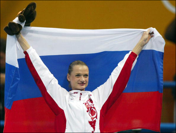 Светлана Хоркина - первая трехкратная абсолютная чемпионка мира 